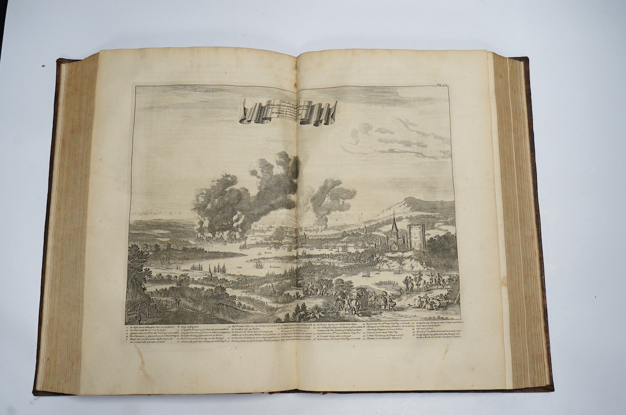 Brandt, Gerard - La Vie de Michel de Ruiter ... Ou est comprise L'Histoire Maritime des Provinces Unies, depuis l'an 1652, jusques à 1676 ... Traduite du Hollandois ... pictorial engraved and printed titles, portrait, 8